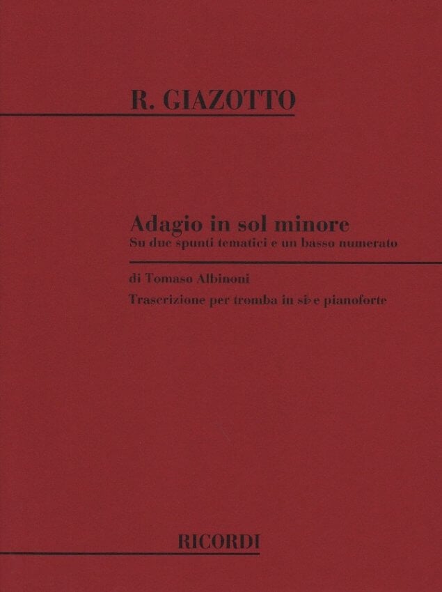 Albioni / Giazotto — Adagio in G minor