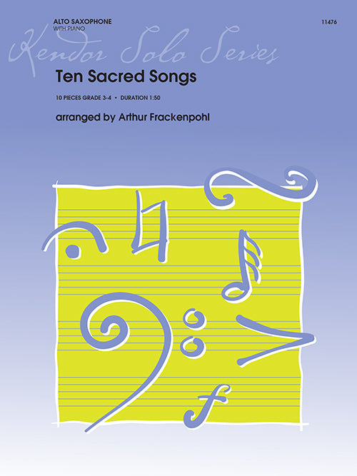Ten Sacred Songs for Horn and Piano