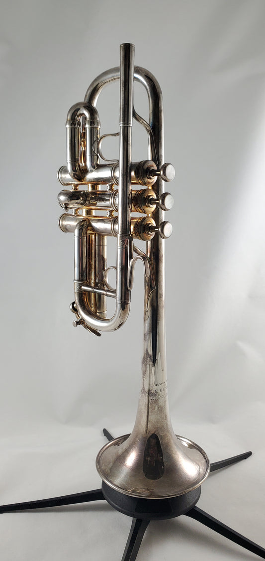 Used LA Benge Eb/D Trumpet SN 9518