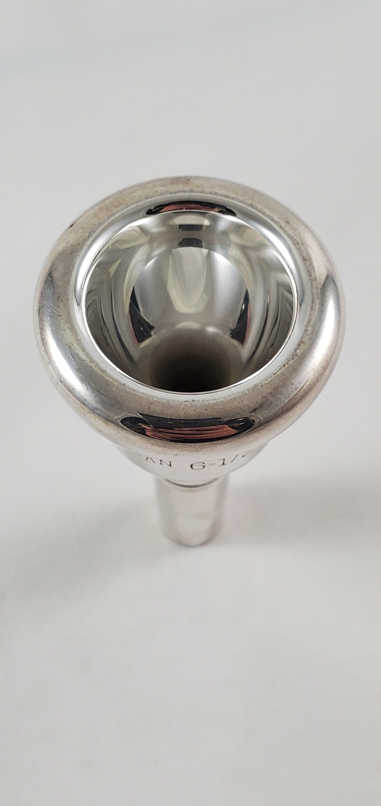 Used Vincent Bach Artisan 6 1/2A Large Shank Trombone Mouthpiece