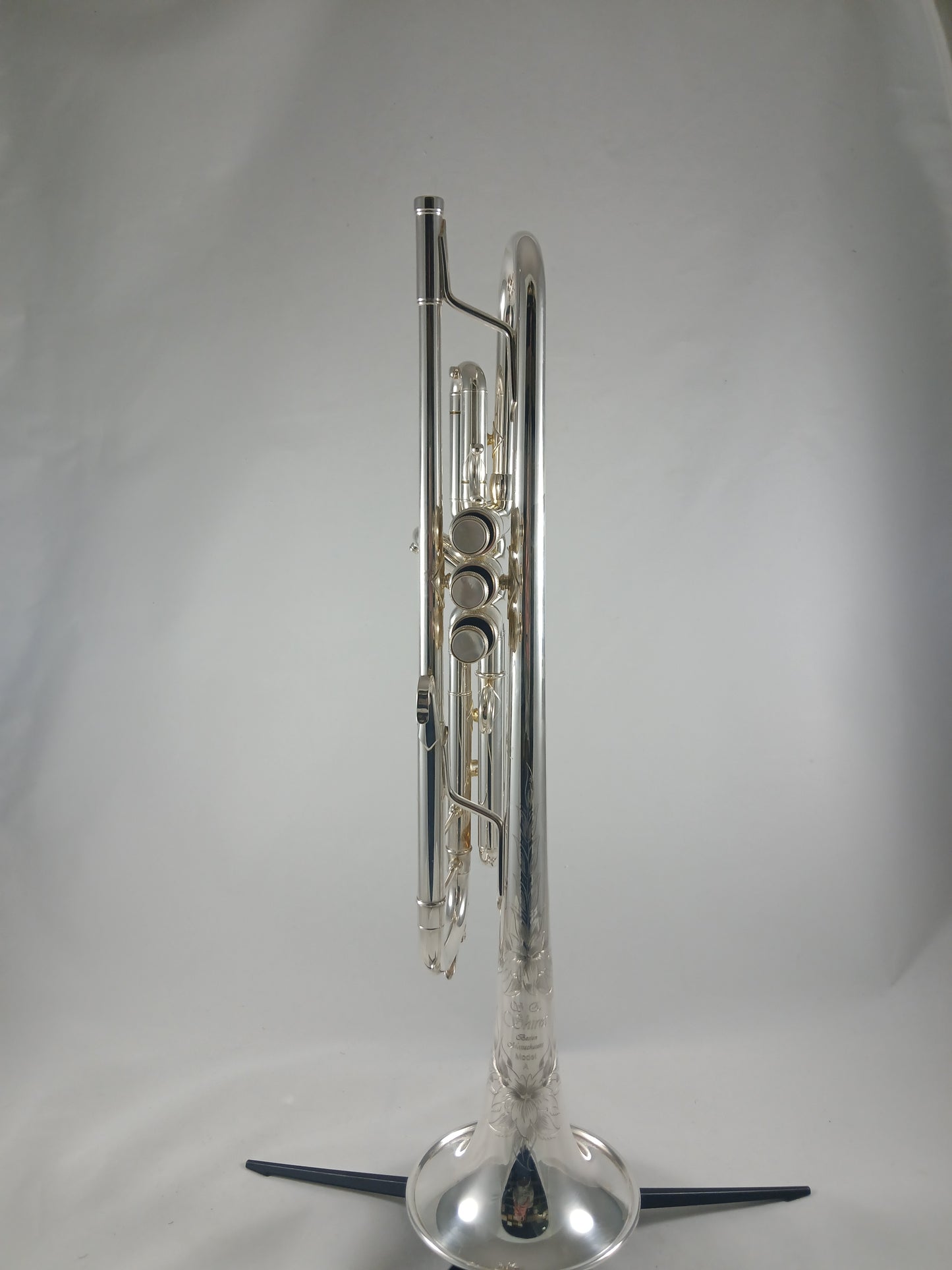 Used SE Shires Modeal A Bb Trumpet Serial No:3190