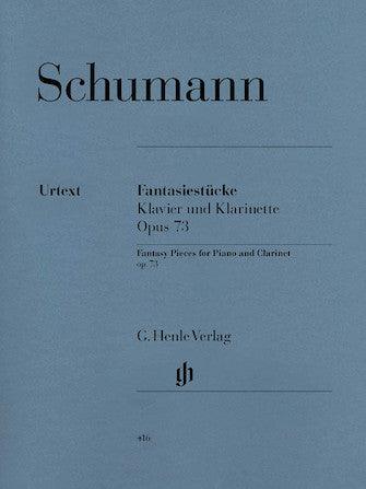 SCHUMANN Fantasy Pieces op. 73 for Piano and Clarinet