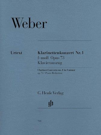 WEBER Clarinet Concerto no. 1 f minor op. 73