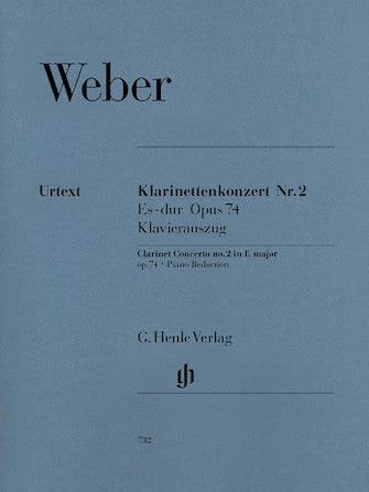 WEBER Clarinet Concerto no. 2 E flat major op. 74