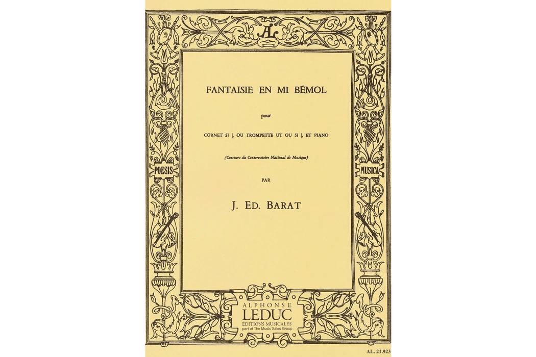 Barat - Fantaisie en Mi Bemol for Trumpet and Piano