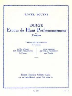 Boutry, Roger – 12 Etudes de Haut Perfectionnement