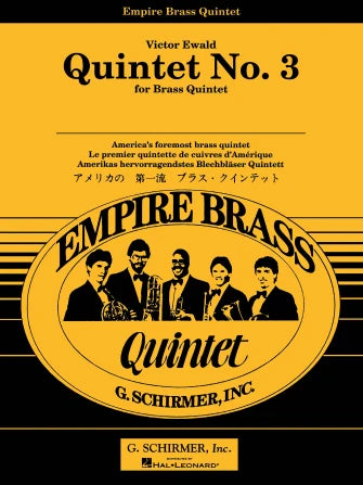 Ewald -- Quintet No. 3 for Brass Quintet
