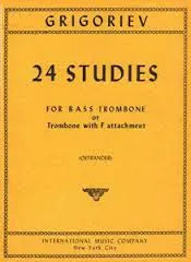 Grigoriev — 24 Studies for Bass Trombone