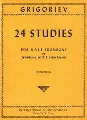 Grigoriev — 24 Studies for Bass Trombone