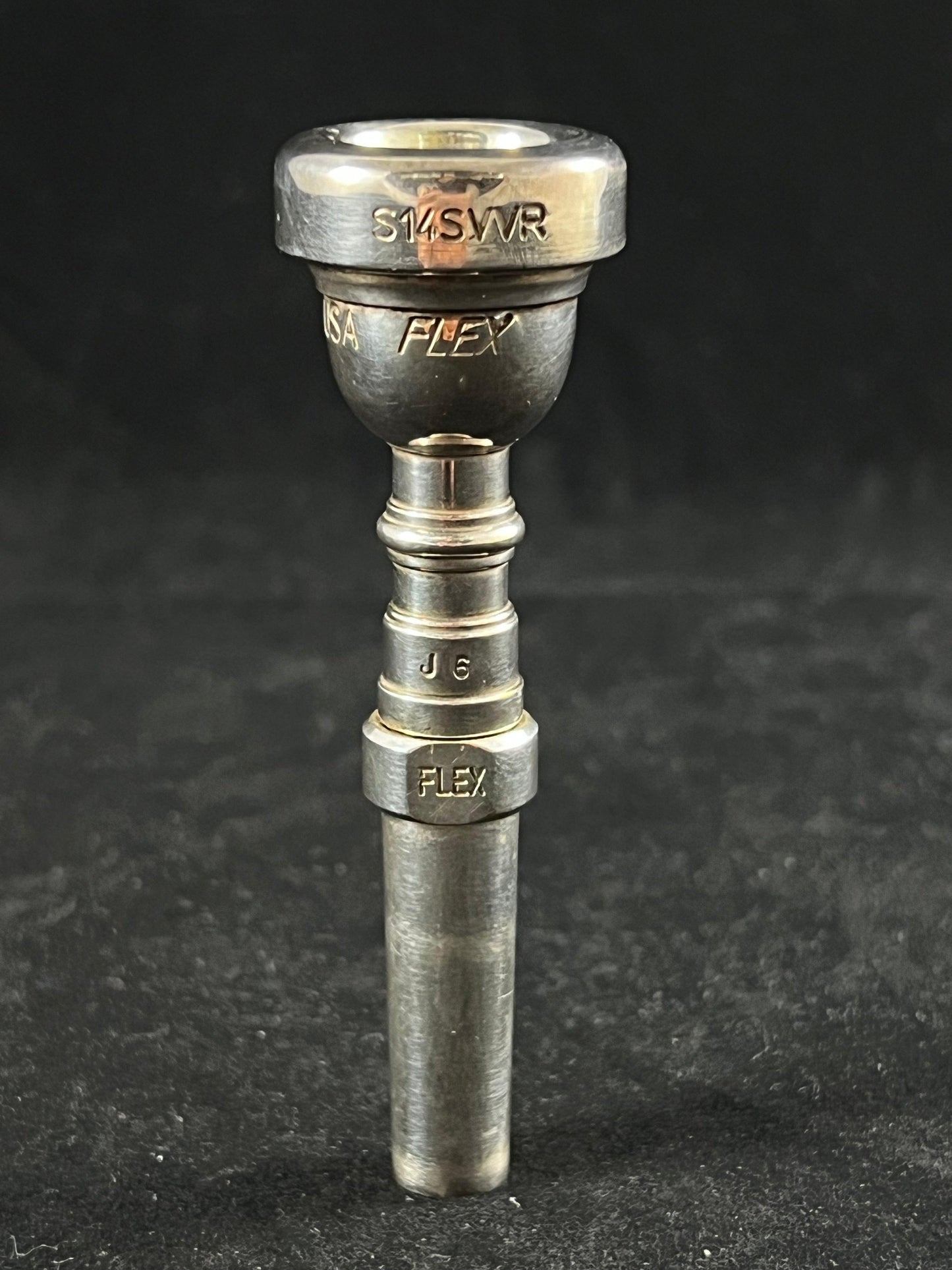 Used Stomvi Flex S14SVVR - J6 Trumpet Mouthpiece