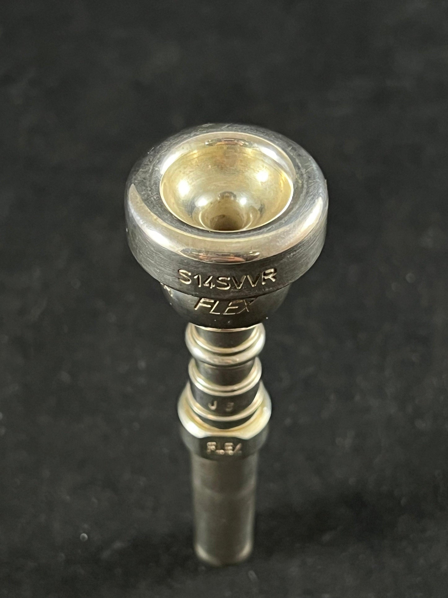 Used Stomvi Flex S14SVVR - J6 Trumpet Mouthpiece