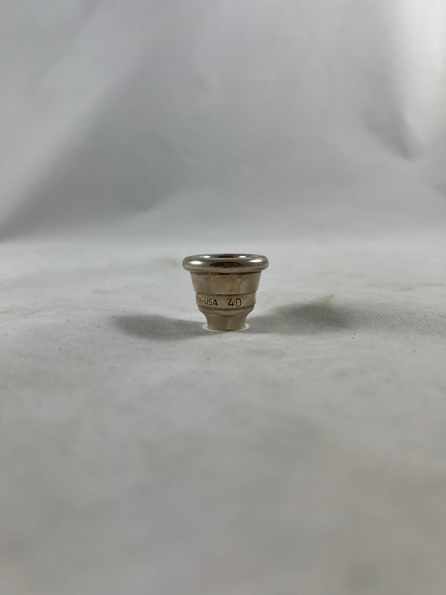 Used Warburton Anchor Grip 4D Trumpet Mouthpiece Top