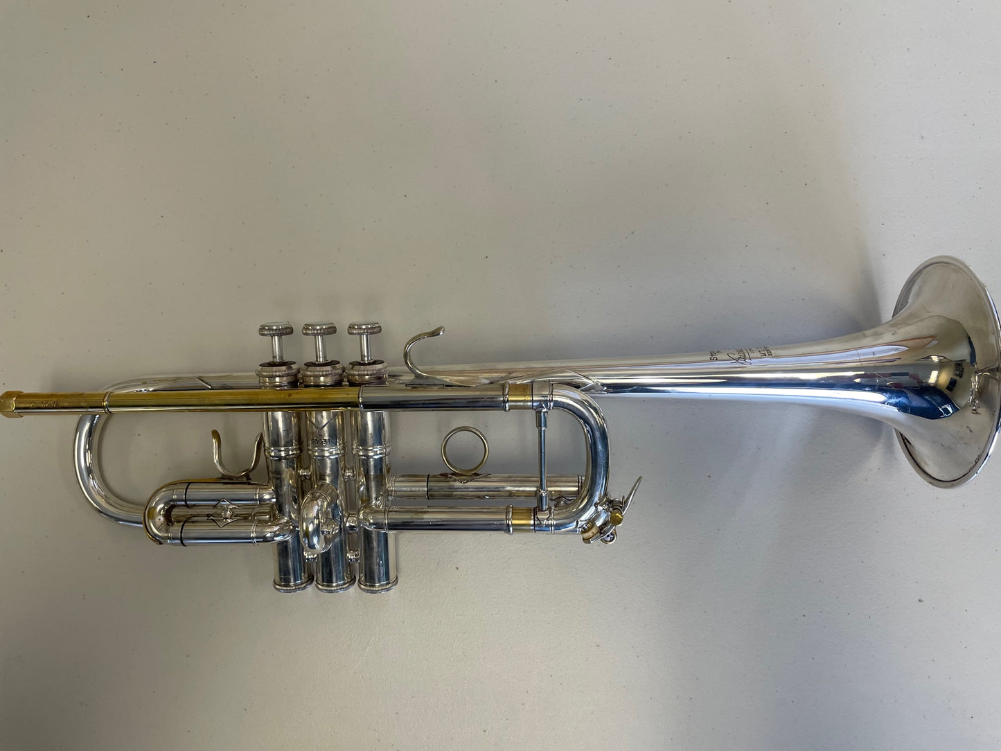Used Mt Vernon Bach Large Bore C Trumpet SN 21631