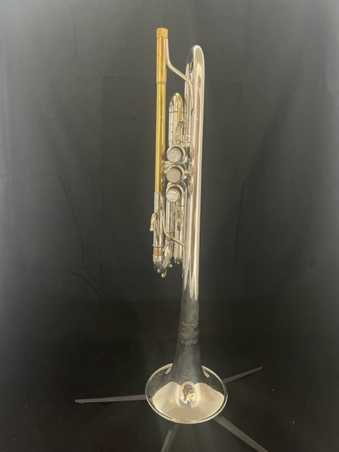 Used Mt Vernon Bach Large Bore C Trumpet SN 21631