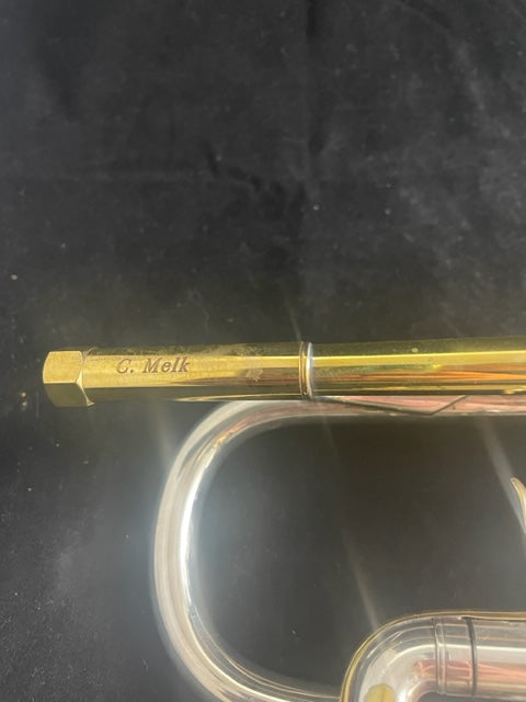 Used Mt Vernon Bach Large Bore C Trumpet SN 21631