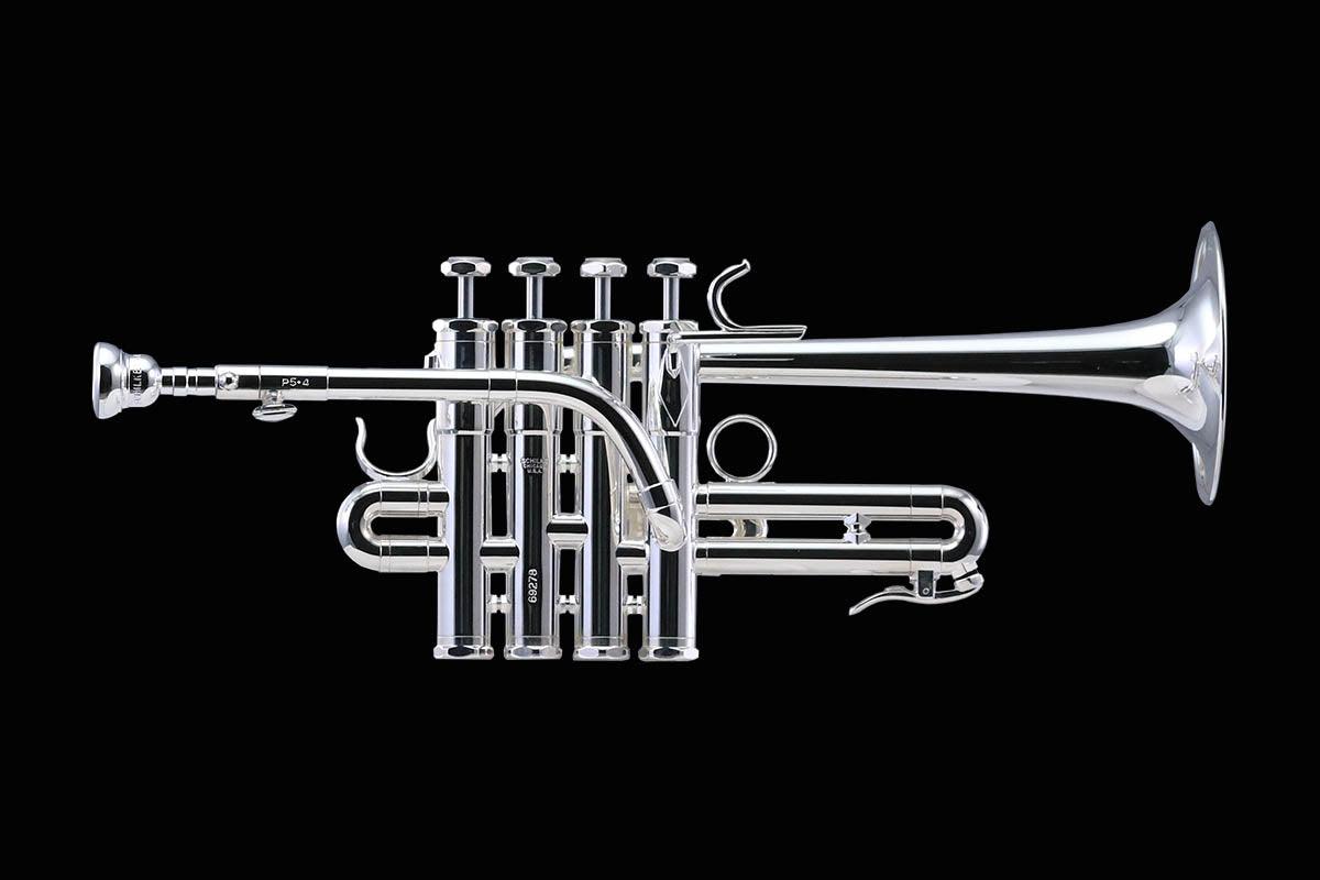 Schilke P5-4 Bb/A Piccolo Trumpet in Silver plate