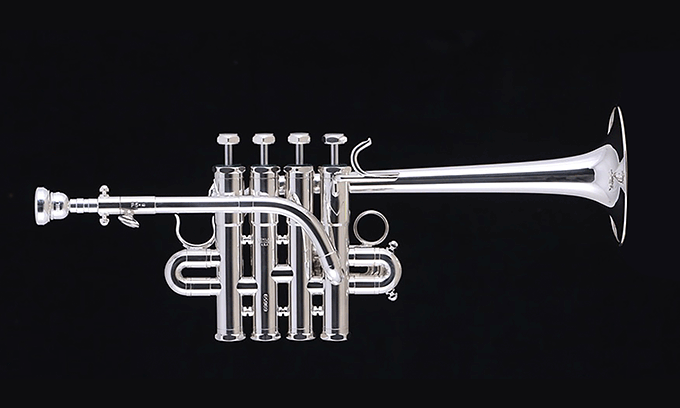 Schilke P5-4 Bb/A Piccolo Trumpet in Silver plate