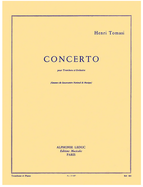 Tomasi, Henri – Concerto for Trombone