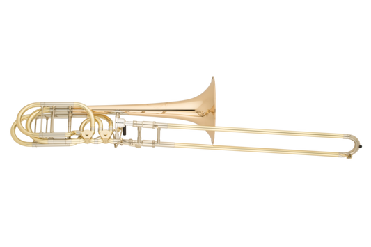 Shires Q Series Bass Trombone-Gold Brass Q36GR