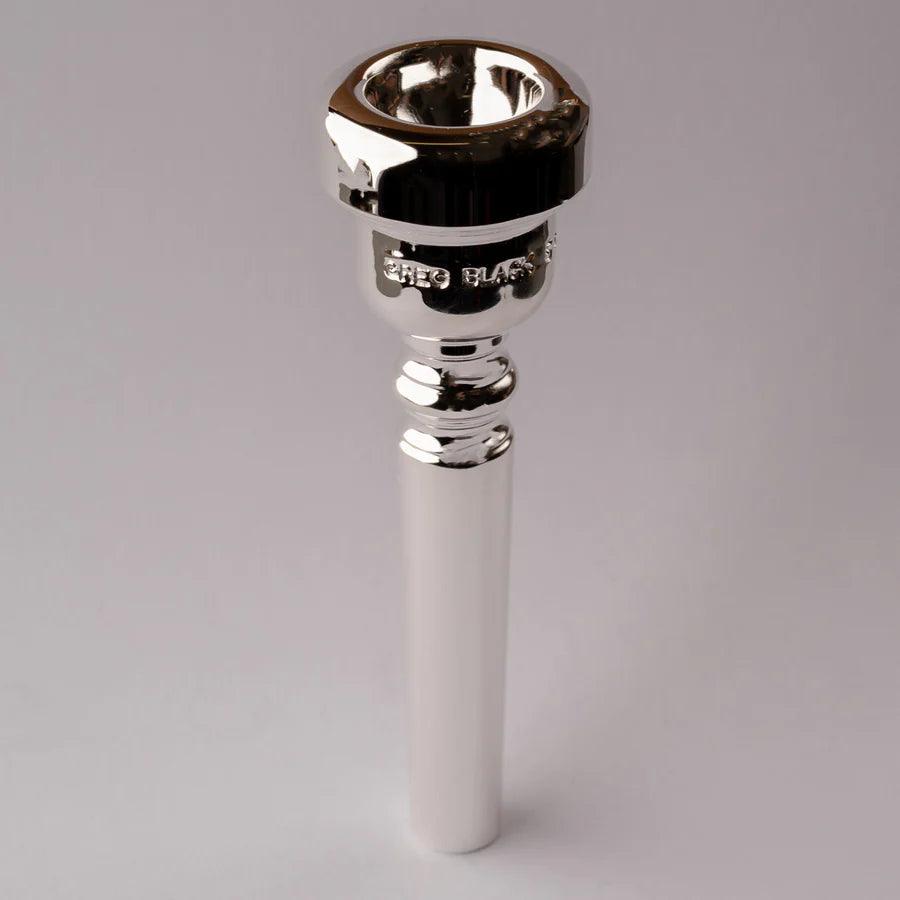 Greg Black 1 Piece Trumpet Mouthpiece Regular Weight