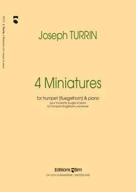 Turrin, 4 Miniatures for Trumpet and Piano