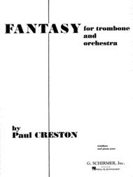 Creston — Fantasy, Op. 42 for Trombone and Piano red.