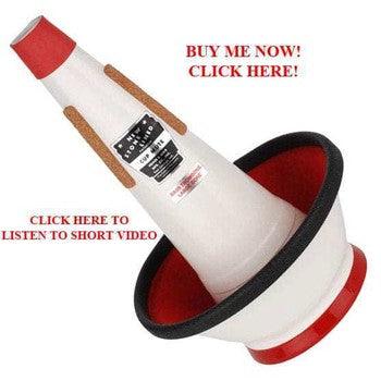 Humes & Berg Stonelined Mica Bass Trombone Cup Mute, Large Bore 199
