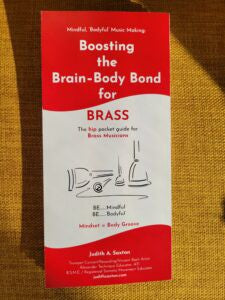 Boosting the Brain-Body Bond for Brass - Judith Saxton