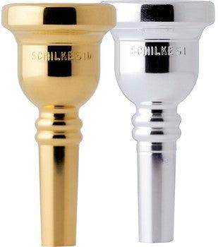 Schilke Standard Large Shank Trombone Mouthpiece in Silver