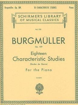Burgmuller Eighteen Characteristic Studies