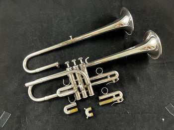 Used Schilke E-Flat/D Trumpet SN:38424
