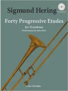 Sigmund Hering 40 Progressive Etudes for Trombone