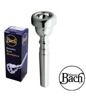 Bach Trumpet Mouthpiece in Silver Plate