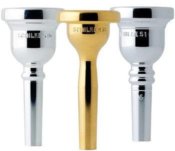 Schilke Standard Small Shank Trombone Mouthpiece in Silver