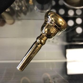 Used Schilke 8E2 Cornet Mouthpiece in Gold