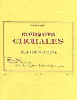 King -- Reformation Chorales for Brass Quartet