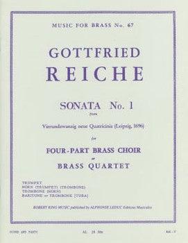 Reiche -- Sonata No. 1 for Brass Quartet