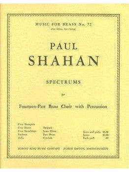 Shahan -- Spectrums for Brass Choir