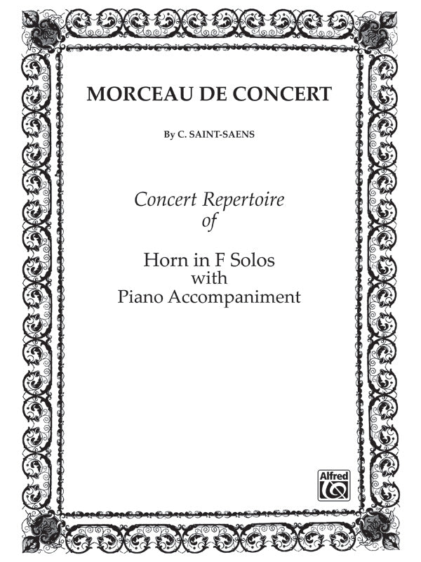 Saint-Saens, Camille – Morceau De Concert