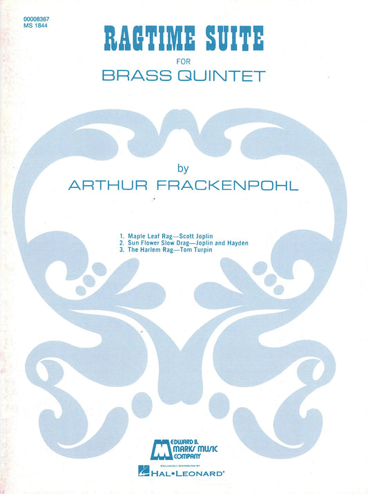 Frackenpohl, Arthur - Ragtime Suite for Brass Quintet