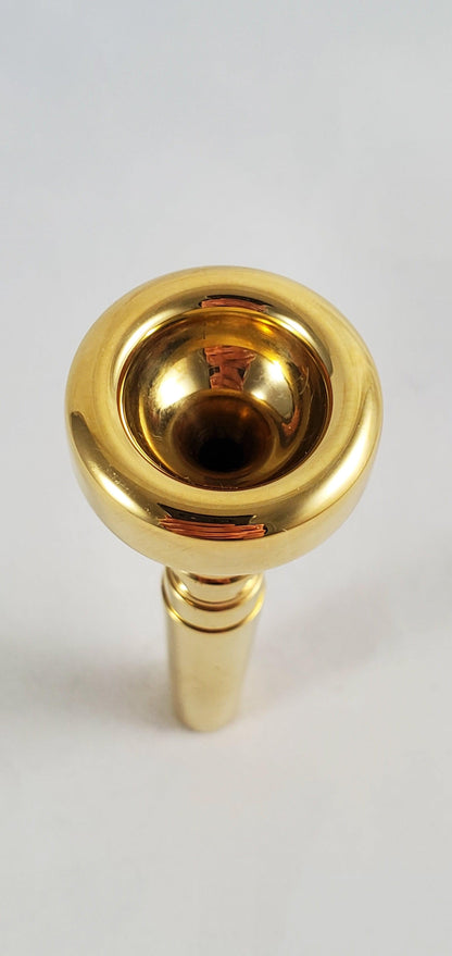 Used Bach Corp. 1C Trumpet Mouthpiece in Gold