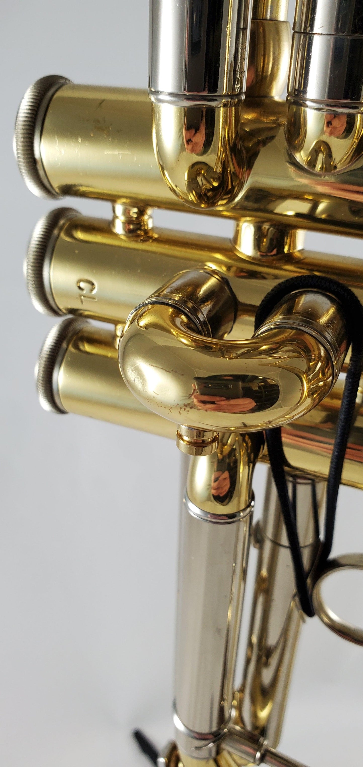 Used Bach Large Bore C Trumpet Model 239 SN 548582 in Lacquer Finish