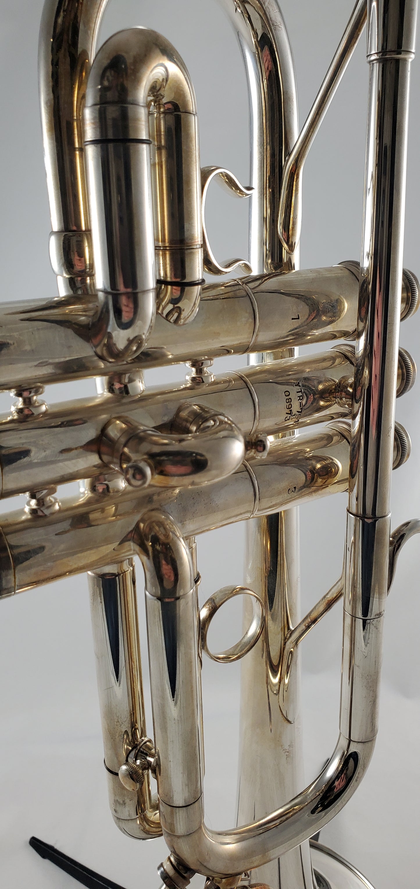 Used Yamaha D Trumpet YTR-751 SN: 08973