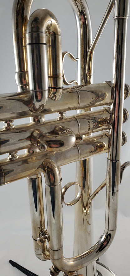 Used Yamaha D Trumpet YTR-751 SN: 08973