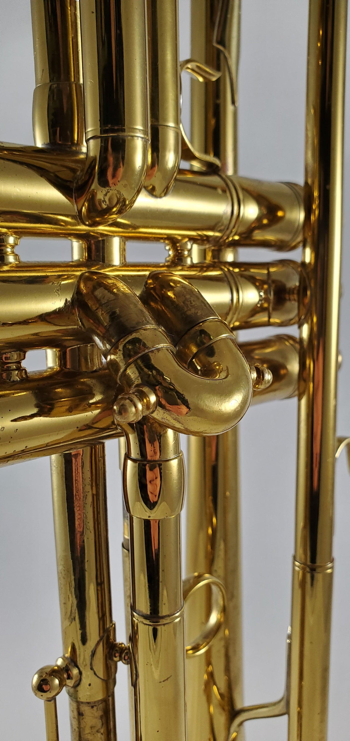 Used E-Benge Resno-Tempered Bell Bb Trumpet SN: 8199