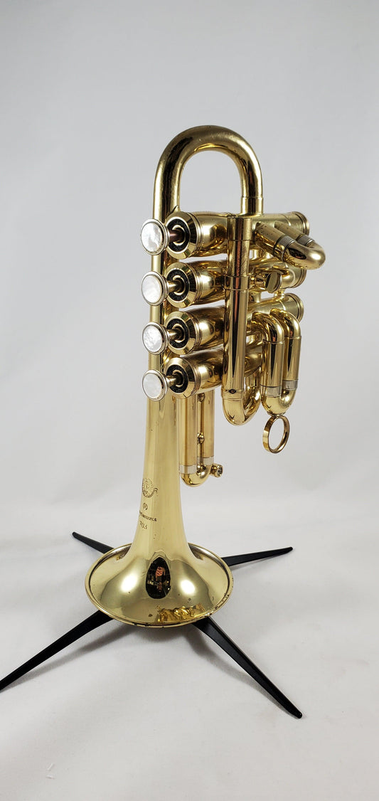 Used Selmer Paris 703 Piccolo Trumpet with Bb and Attachments SN: 81933