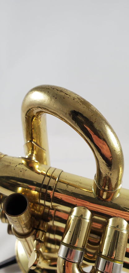 Used Selmer Paris 703 Piccolo Trumpet with Bb and Attachments SN: 81933