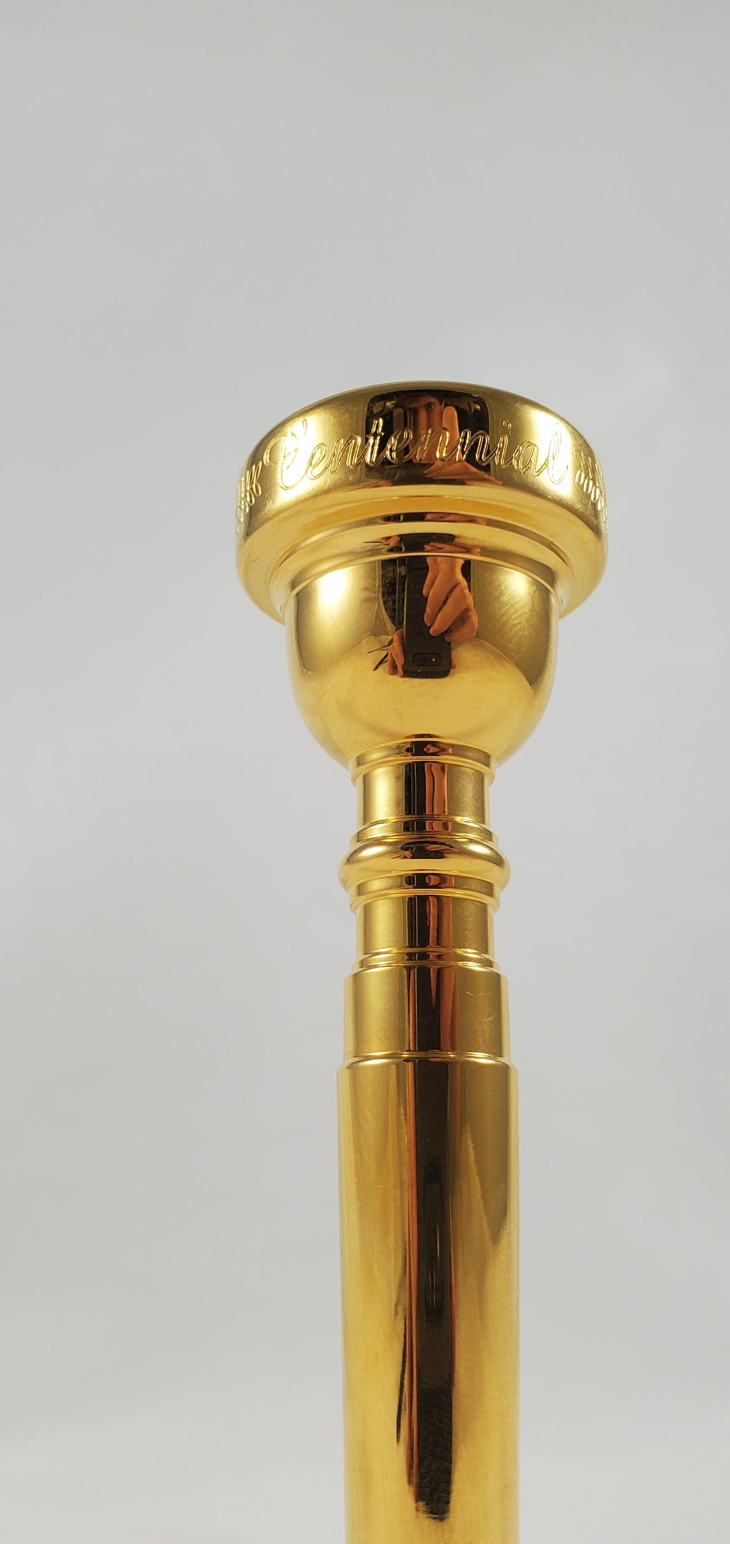 Used Bach 3C Centennial Trumpet Mouthpiece Gold-Plated