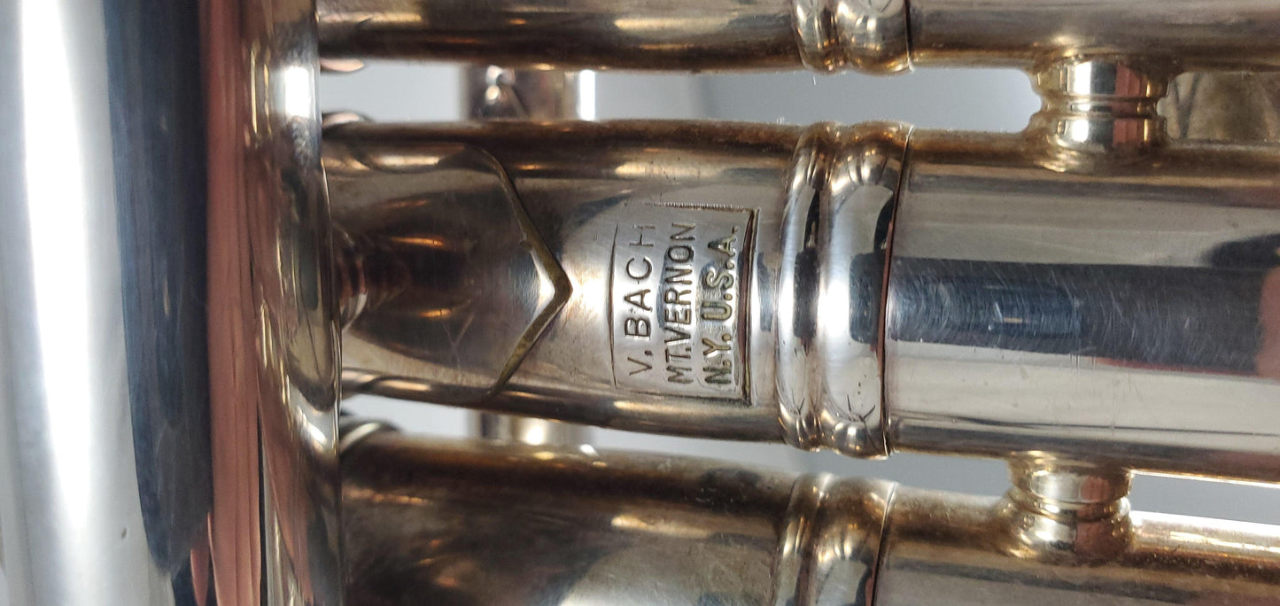 Used Mt. Vernon Bach ML Bb Trumpet SN: 22755