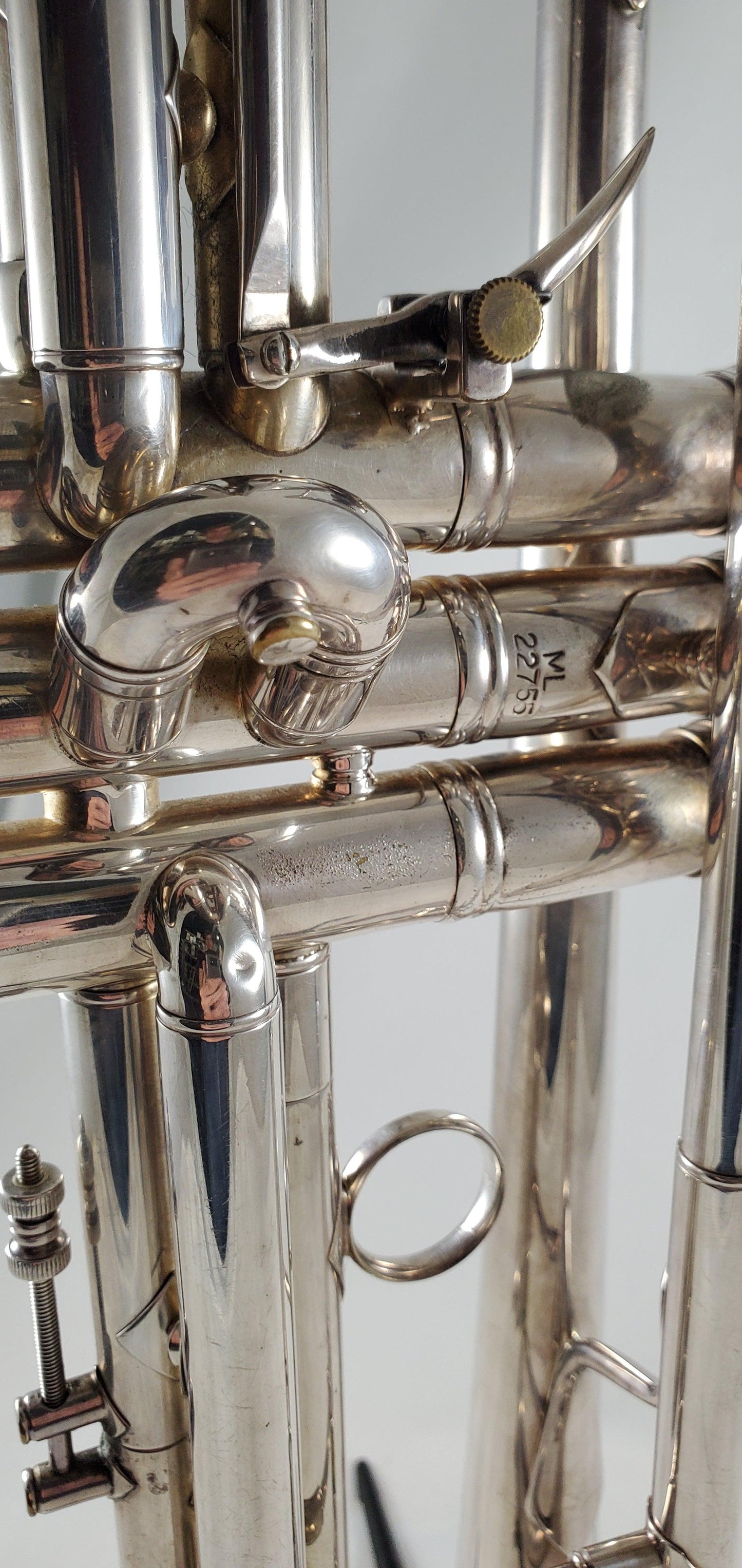 Used Mt. Vernon Bach ML Bb Trumpet SN: 22755